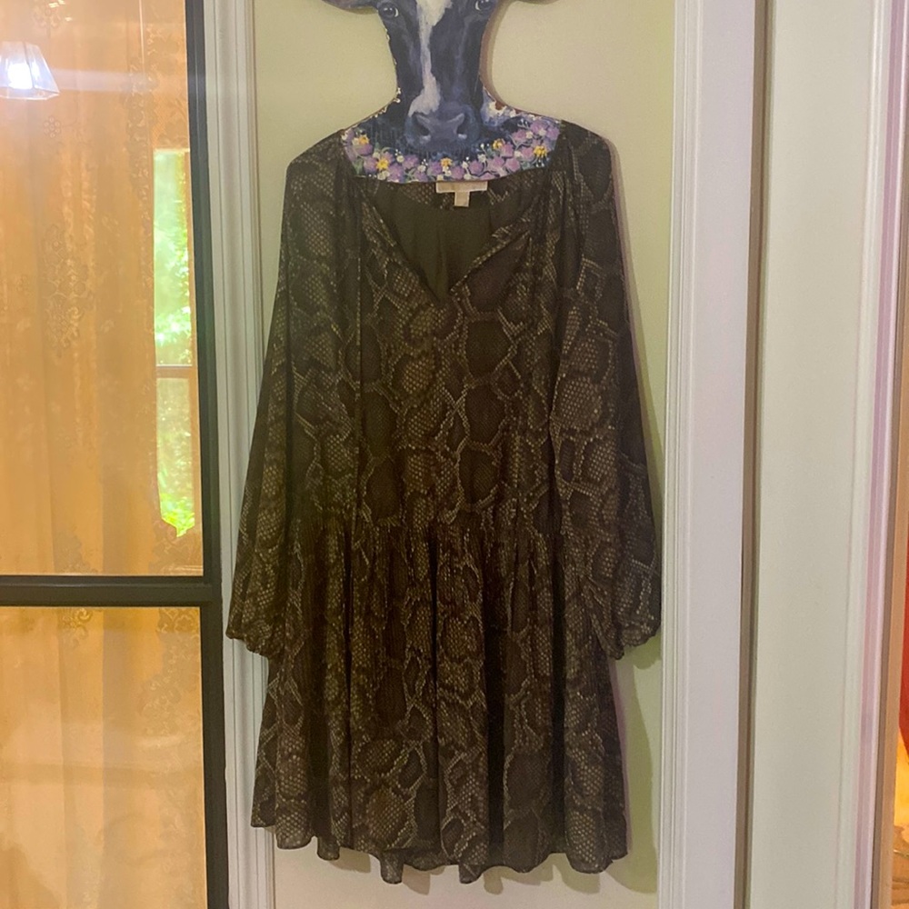 Michael Kors Snakeskin Dress